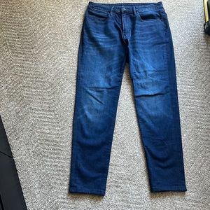 Bonobos dark blue premium stretch men jeans